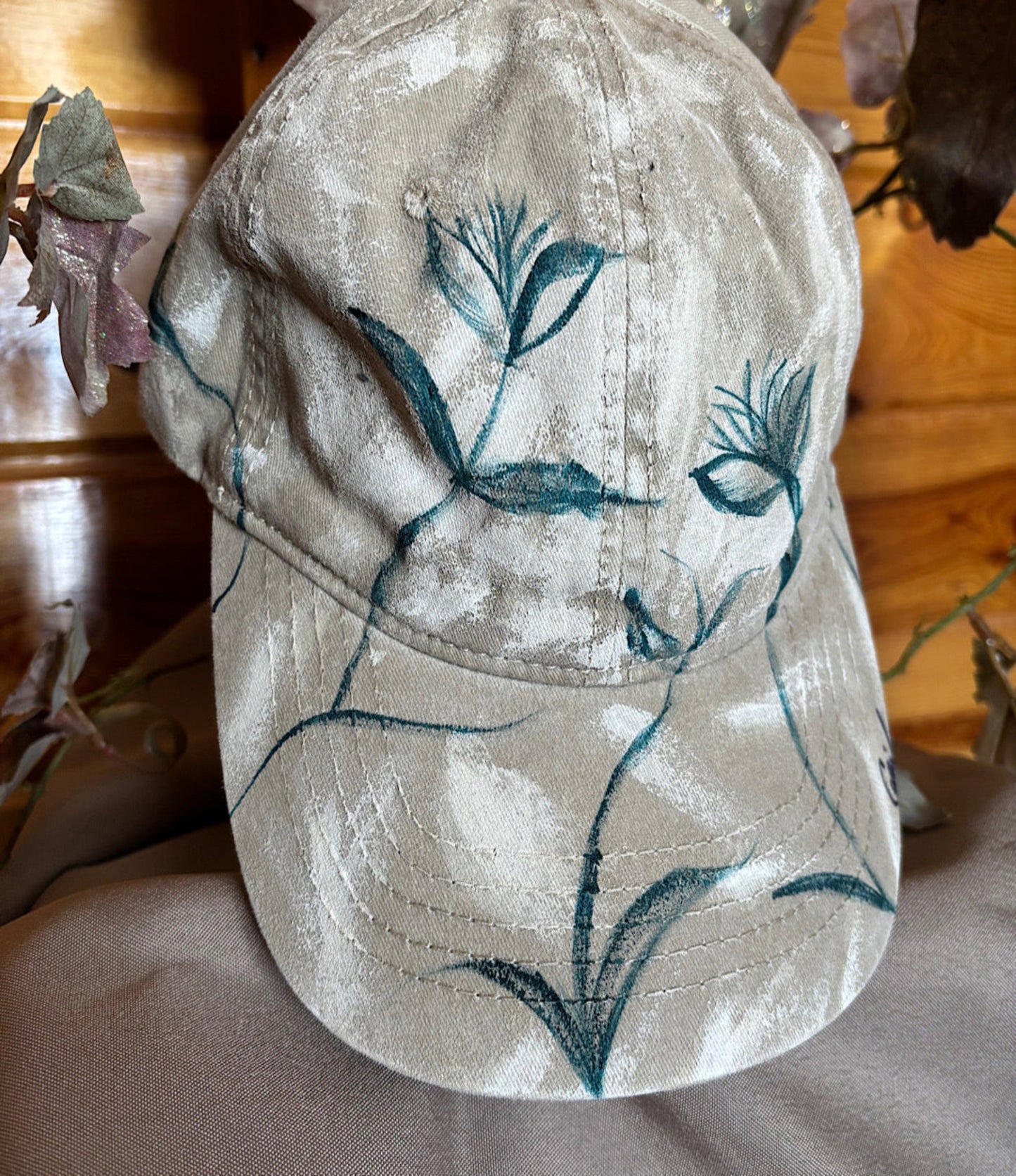 Twill Cotton Hand Painted Baseball Cap