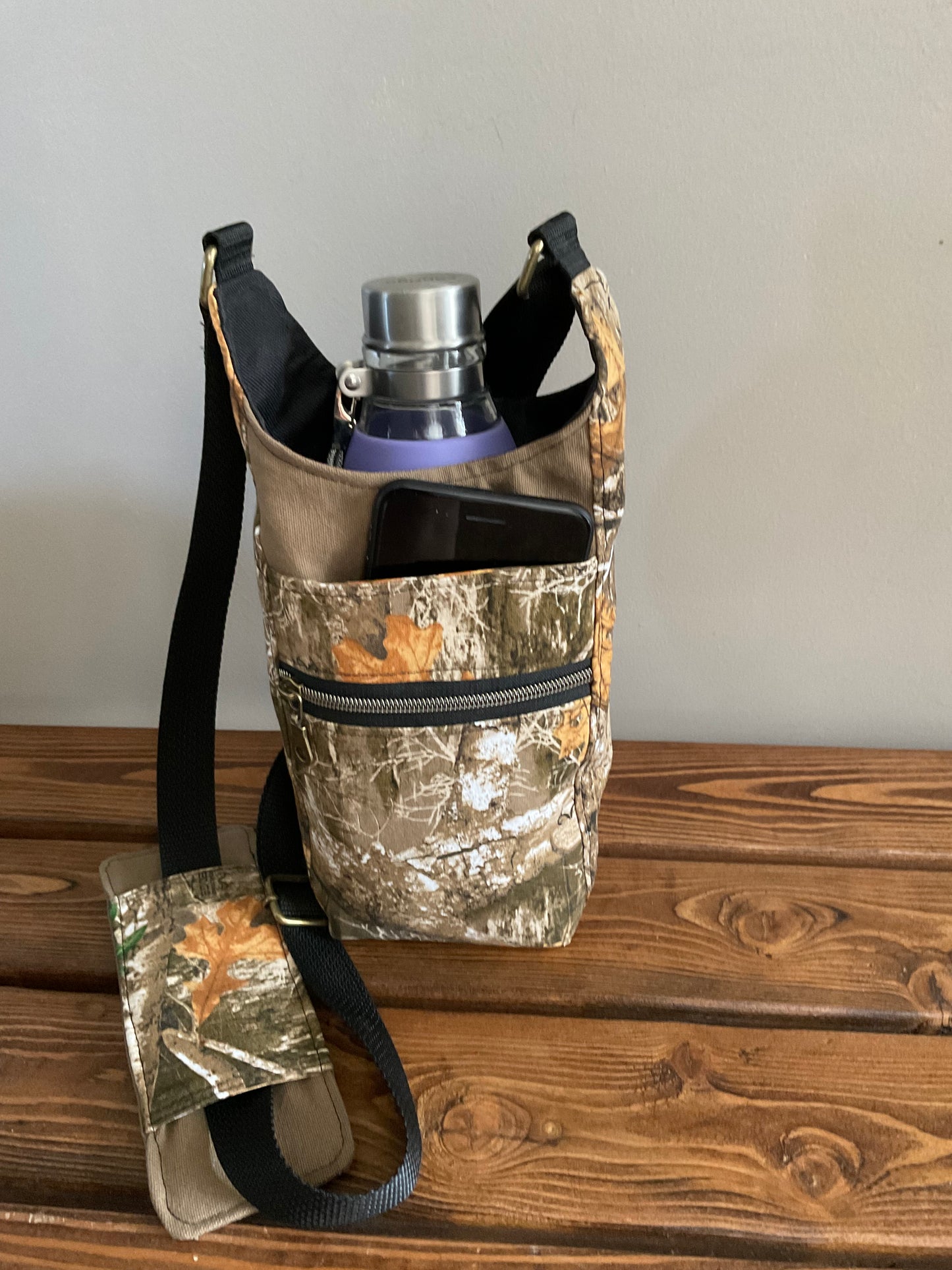 Water Bottle Bag in Camo