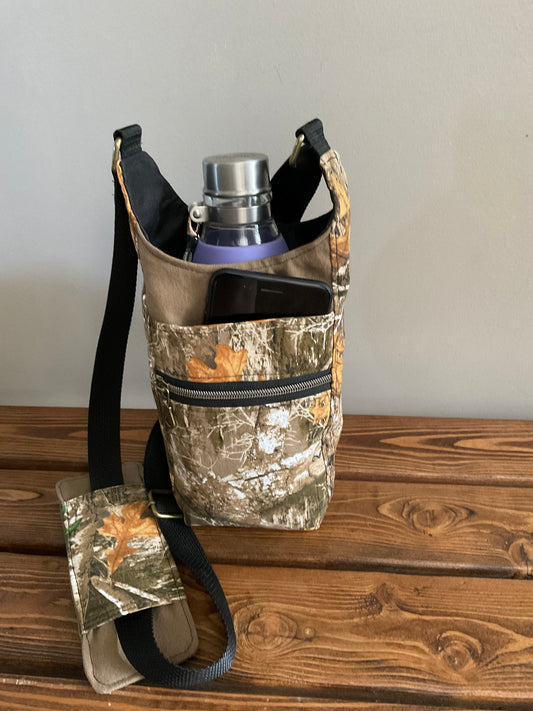Water Bottle Bag in Camo